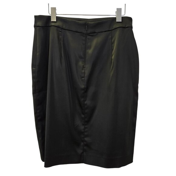 Tadashi Shoji Satin Pencil Skirt Size 14 - Picture 2 of 4